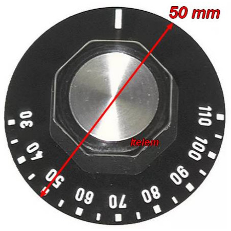 Manette noire fourneau Ambassade 0000524805