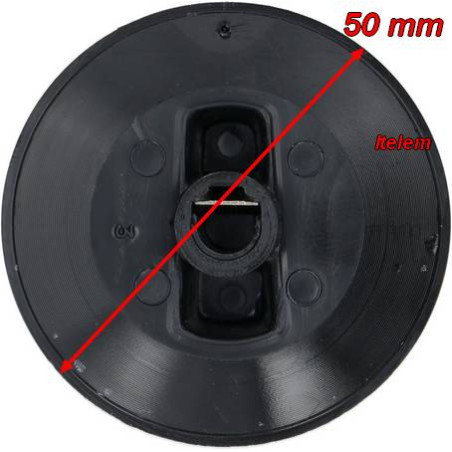 Manette noire thermostat four électrique lave-vaisselle Palux 5022914334