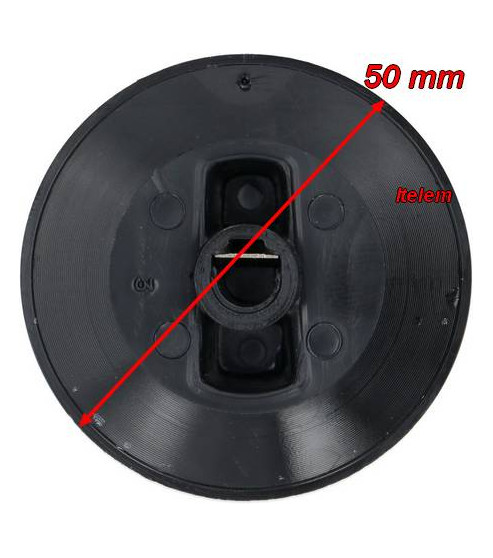 Manette noire thermostat four électrique lave-vaisselle Palux 5022914334