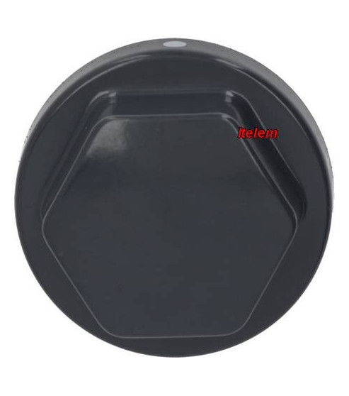 Manette noire fourneau friteuse Berto's 059348