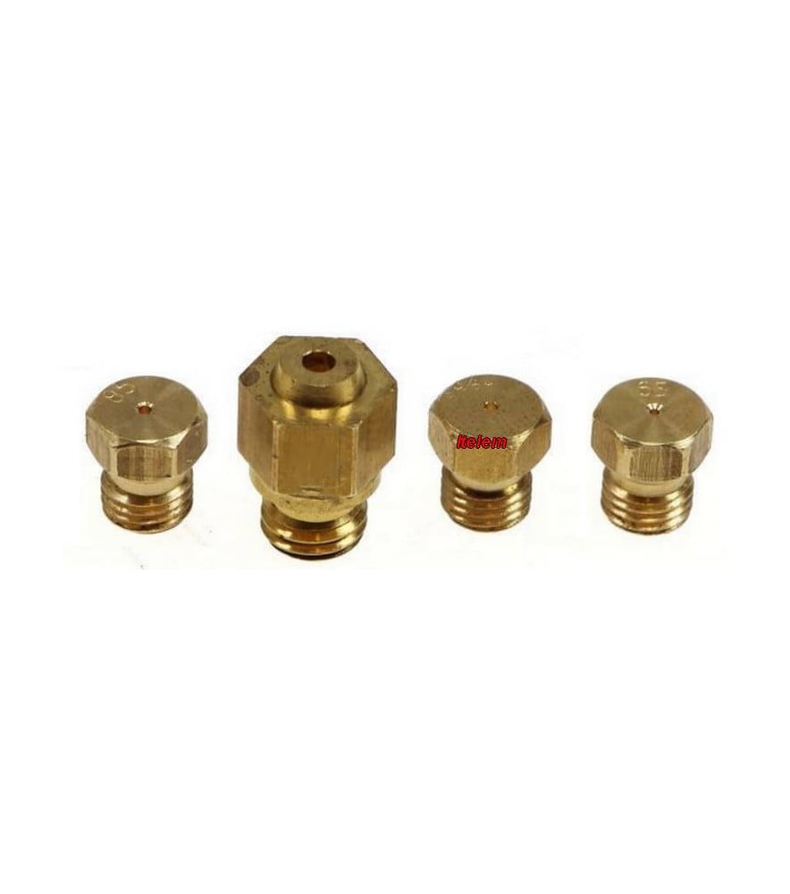 Kit d'injecteurs gaz butane propane cuisinière grande Châtelaine Godin 6436