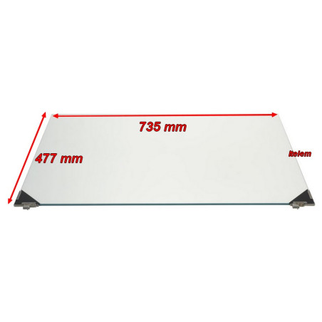 Vitre intérieure four Angelo Po 6300918