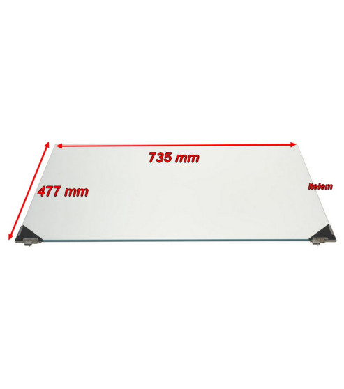 Vitre intérieure four Angelo Po 6300918