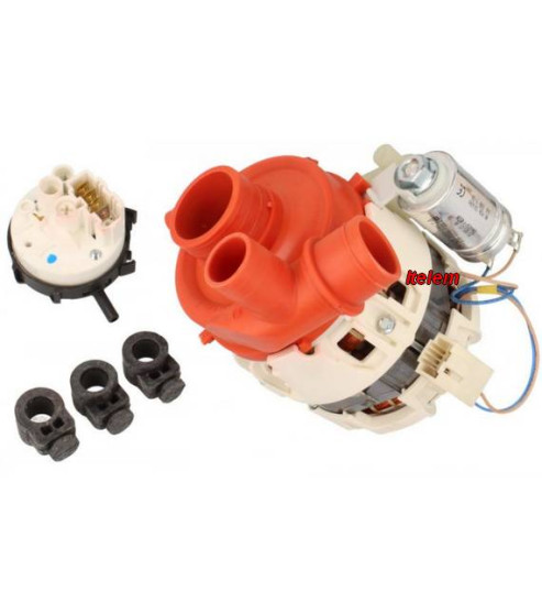 Kit pompe de cyclage pressostat silent bloc condensateur lave-vaisselle Smeg 690072402