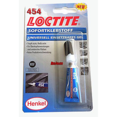 Colle loctite 454 cyanoacrylate  rapide multi usage