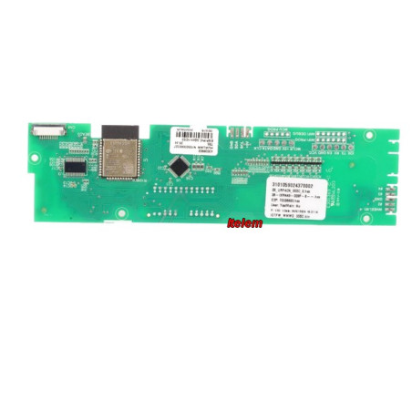 Module électronique d'affichage lave-linge Candy 43039046