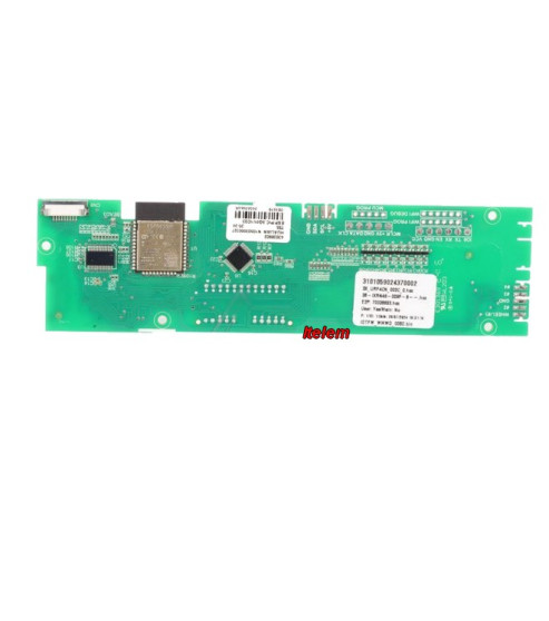 Module électronique d'affichage lave-linge Candy 43039046