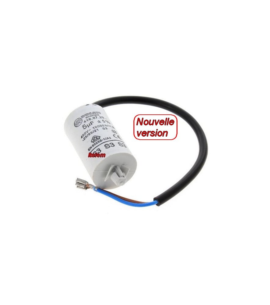 Condensateur démarrage réfrigérateur Liebherr 6342019