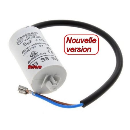 Condensateur démarrage réfrigérateur Liebherr 6342019