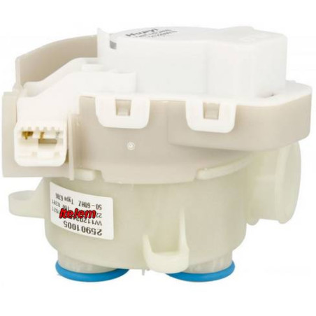 Kit moteur lavage alterné 3 voies lave-linge Hotpoint Ariston C00300455