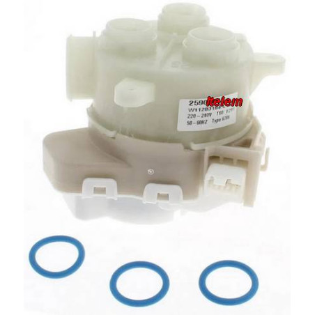 Kit moteur lavage alterné 3 voies lave-linge Whirlpool C00300455