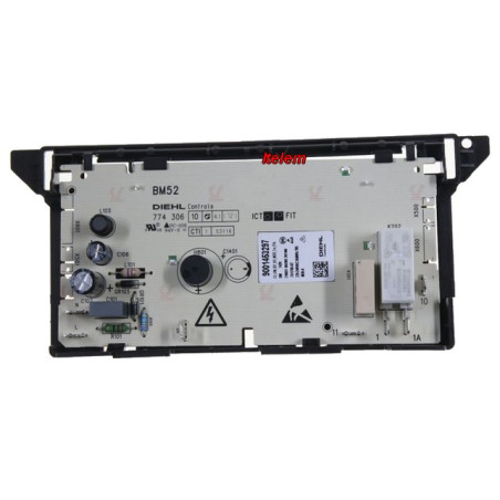Module électronique d'affichage four Bosch Siemens 12035480