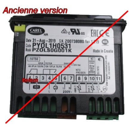 Régulateur PYOL1H0531 armoire réfrigérée PZOLS0G001K