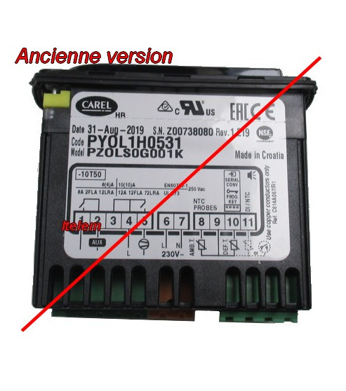 Régulateur PYOL1H0531 armoire réfrigérée PZOLS0G001K