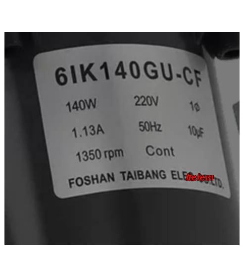Moteur 6IK140GU-CF cuiseur sous vide fumoir Ayrking PT12345696