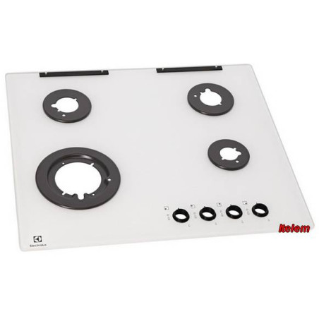 Table d'âtre verre trempé cuisinière à Gaz Electrolux 140113534022