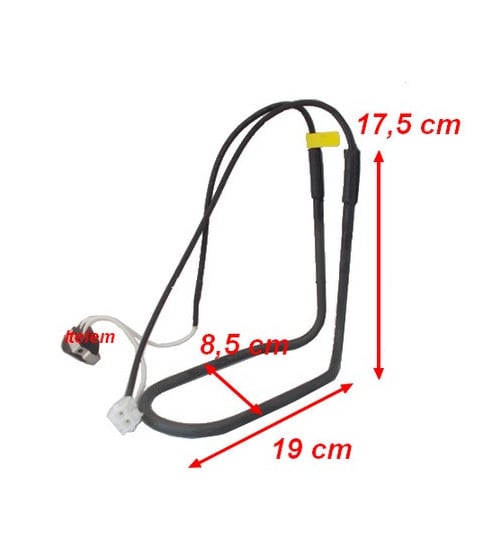 Résistance dégivrage réfrigérateur américain Magic Chef 61006152