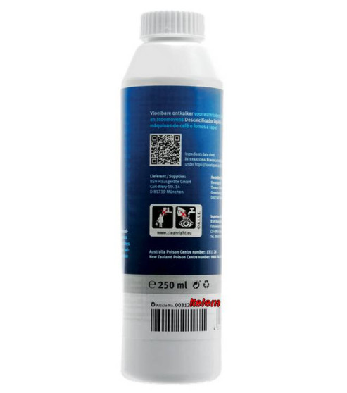 Détartrant liquide four Bosch 00312010