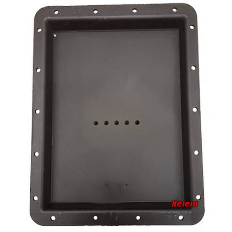 Derrière de foyer cuisinière à bois Godin 10130241100053
