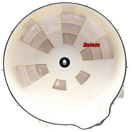 Demi cuve arrière lave-linge Listo 20820299