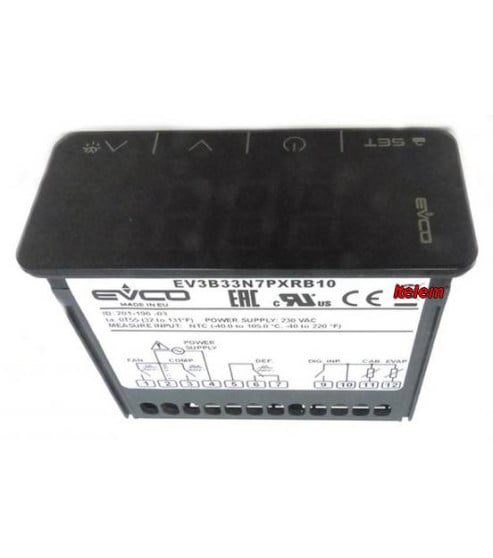Thermostat Metro EVCO Modèle EV3B33N7PXRB10