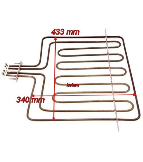 Résistance de grill cuisinière four Godin 00001306844