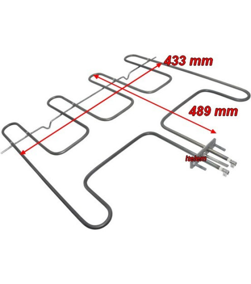 Résistance de sole four cuisinière Godin 00001306845