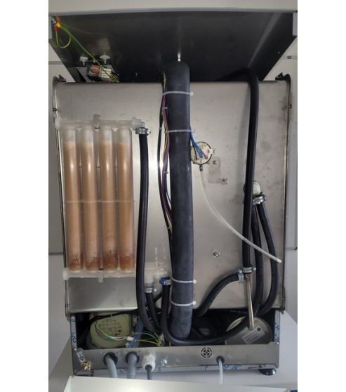 Version Elframo BE50 avec adoucisseur intégré et pressostat accessibles