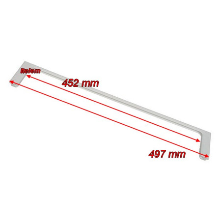 Profil clayette réfrigérateur Miele 4872022