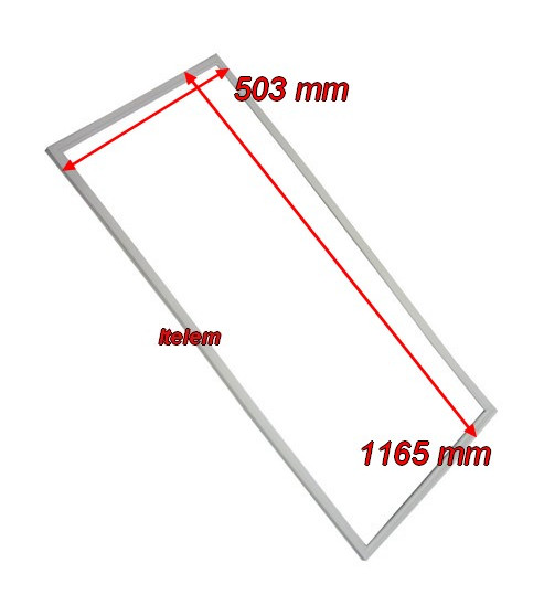 Joint de porte réfrigérateur intégrable Sauter 44X0093