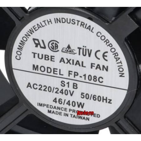 Ventilateur Axial FP-108C armoire réfrigérée Horeca 601132