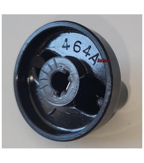 Manette noire 464A poêle cuisinière fioul Godin 00001305018