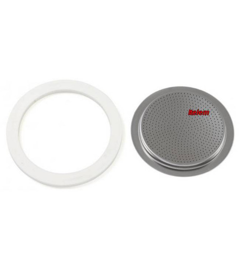 Kit 1 joint et 1 filtre pour machine à café Venus 10 tasses Bialetti 0800413