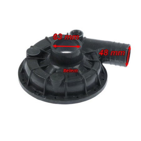 Flasque pompe de cyclage 103 mm lave-vaisselle Wexiodisk WD805.2611