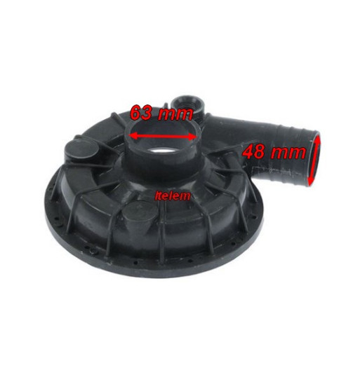 Flasque pompe de cyclage 103 mm lave-vaisselle Wexiodisk WD805.2611