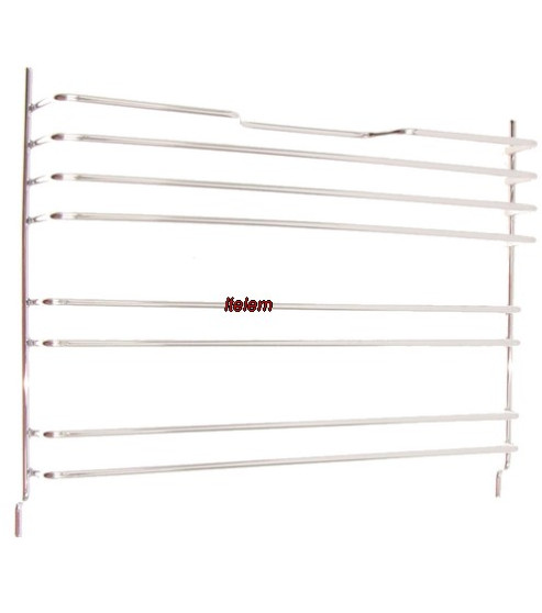 Support grille droit gauche four pyrolyse cuisinière 00005308060013