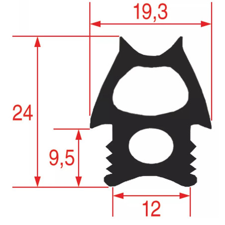 Joint de porte four Angelo Po 36E3031