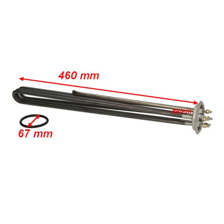 Résistance surchauffeur lave-vaisselle professionnel Angelo Po 32G3410