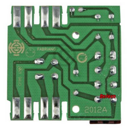 Platine commande interrupteur hotte Rosières 93924926