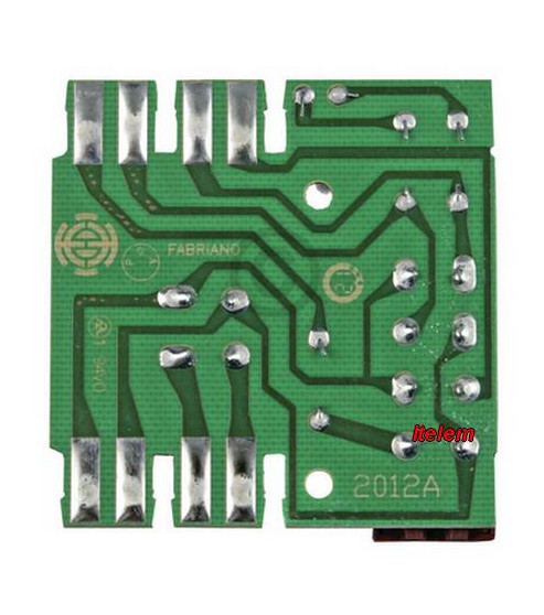 Platine commande interrupteur hotte Rosières 93924926