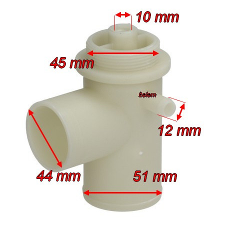 Raccord support de bras inférieur lave-vaisselle Elettrobar 80179