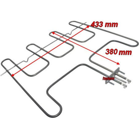 Résistance sole cuisinière Souveraine Godin 00001308392