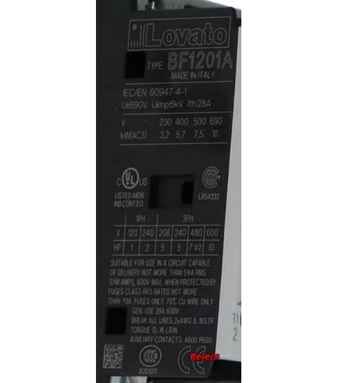 Relais-contacteur machine à glaçons Angelo Po BF1201A