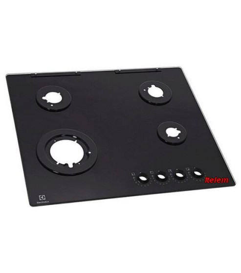 Dessus verre vitrocéramique plaque de cuisson gaz Electrolux 140113534162