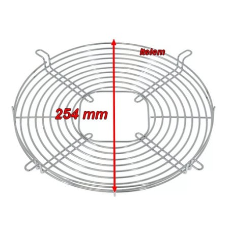 Grille protection moteur ventilateur vitrine réfrigérée Elco 602226