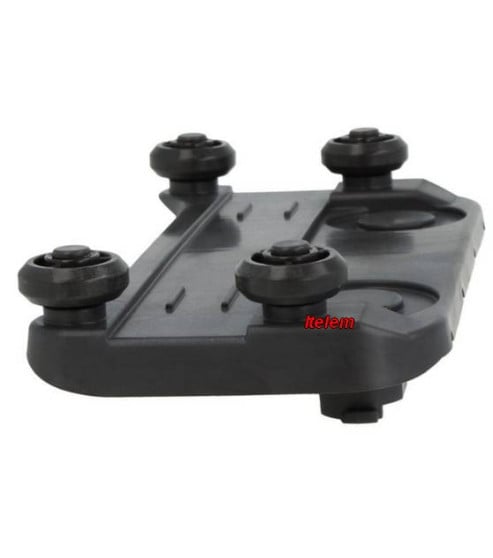 Support de panier à couvert gauche lave-vaisselle Bauknecht C00858328