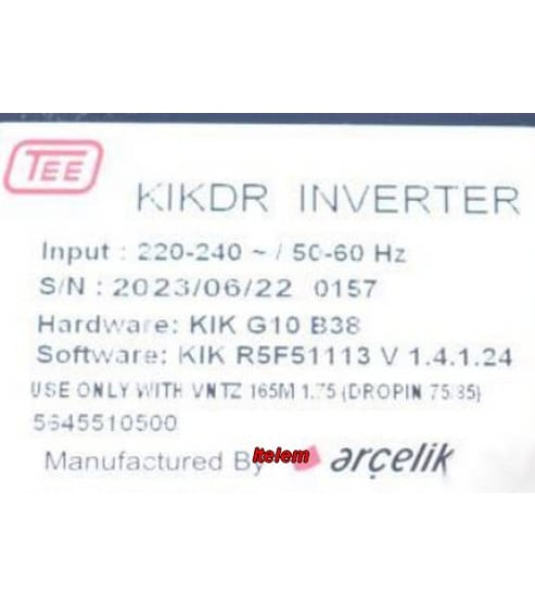 Module électronique inverter réfrigérateur Beko 5645510500