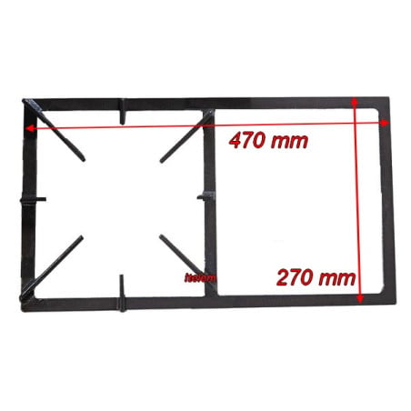 Grille de brûleur gaz électrique cuisinière Chatelaine Godin 25169663459