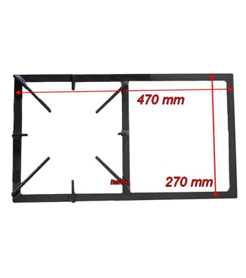 Grille de brûleur gaz électrique cuisinière Chatelaine Godin 25169663459