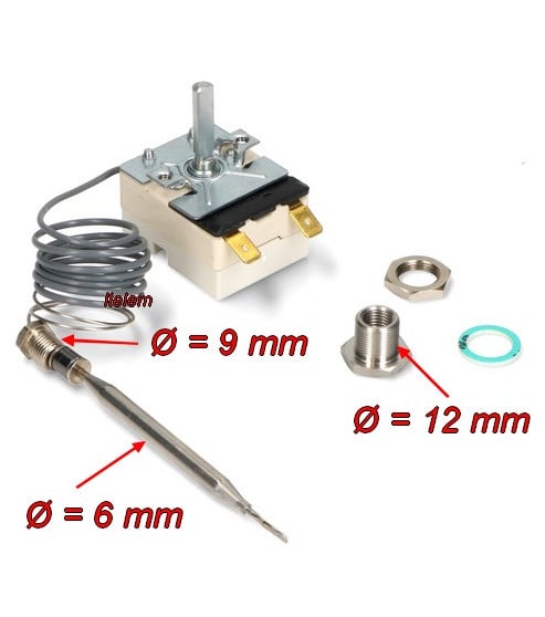 Thermostat monophasé friteuse Furnotel B1304B40